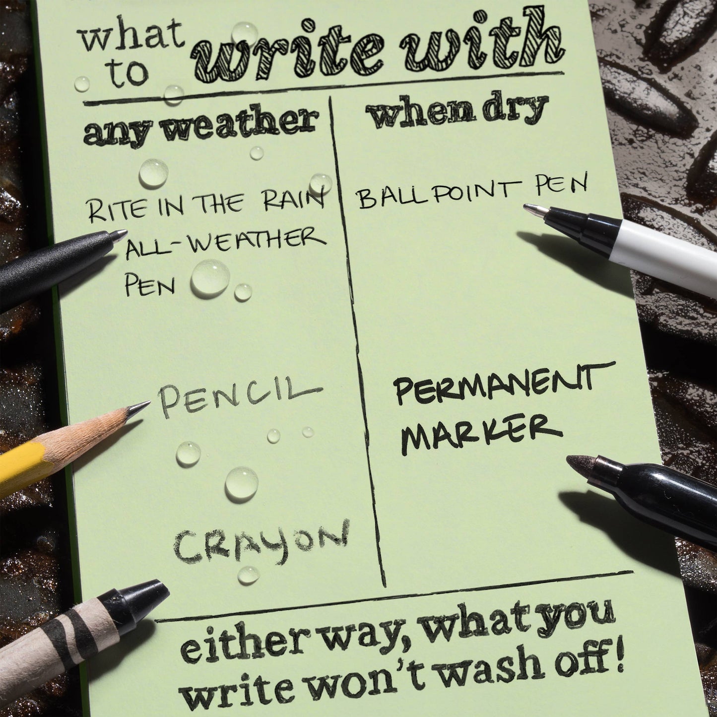 Rite in the Rain Side Spiral Notebook
