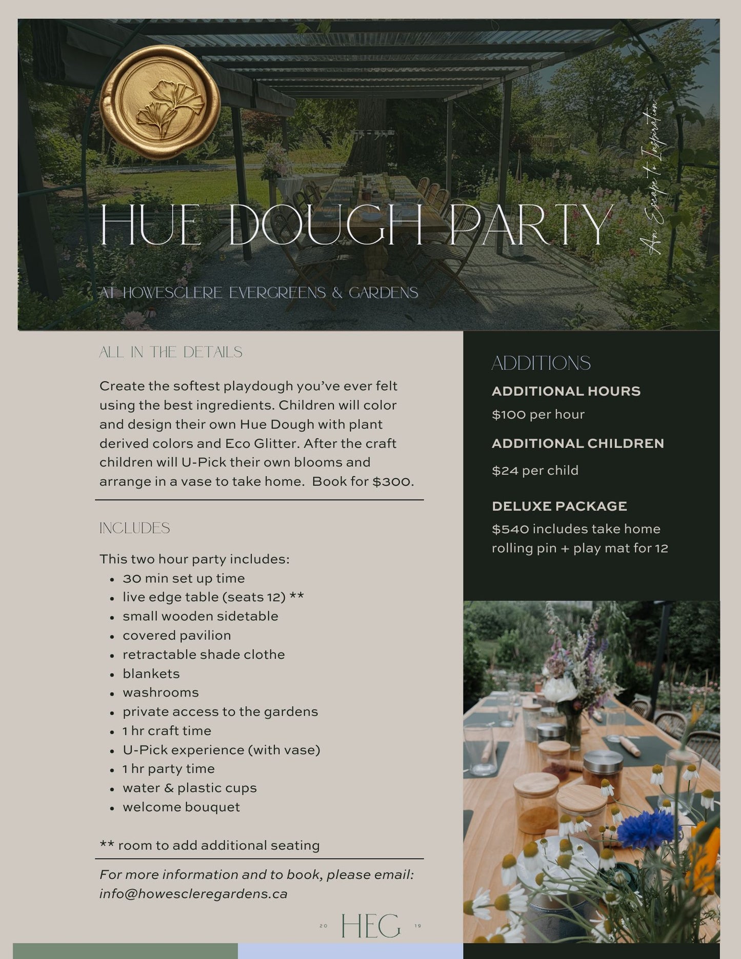 Hue Dough Children's Party